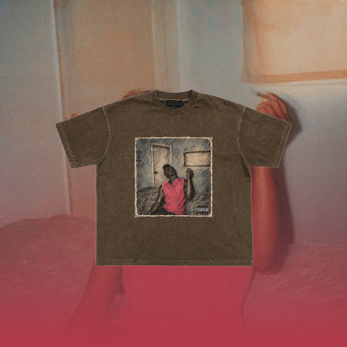 NRFTW Album Art Tee (Tan)